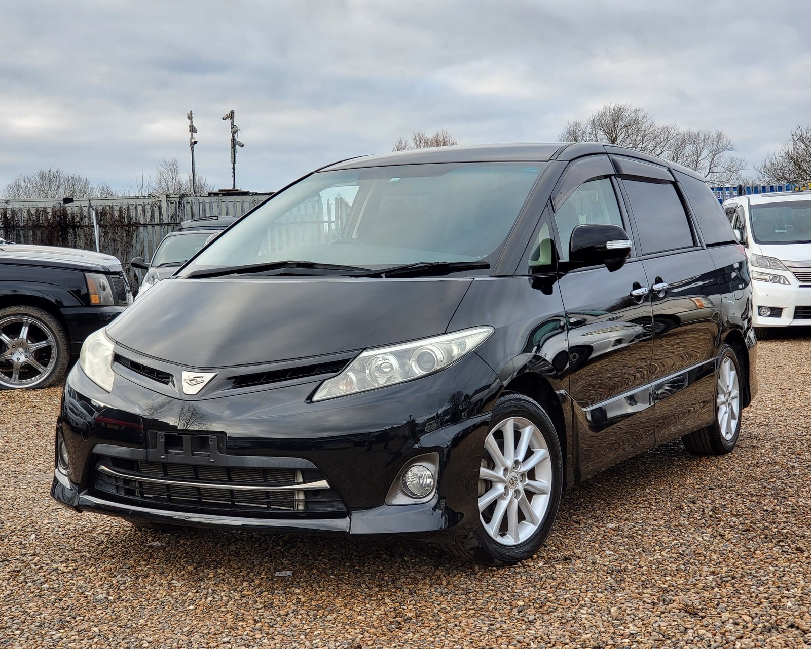 2012 FRESH IMPORT TOYOTA ESTIMA 2.4 AUTOMATIC 7 SEATER BLACK ULEZ FREE
