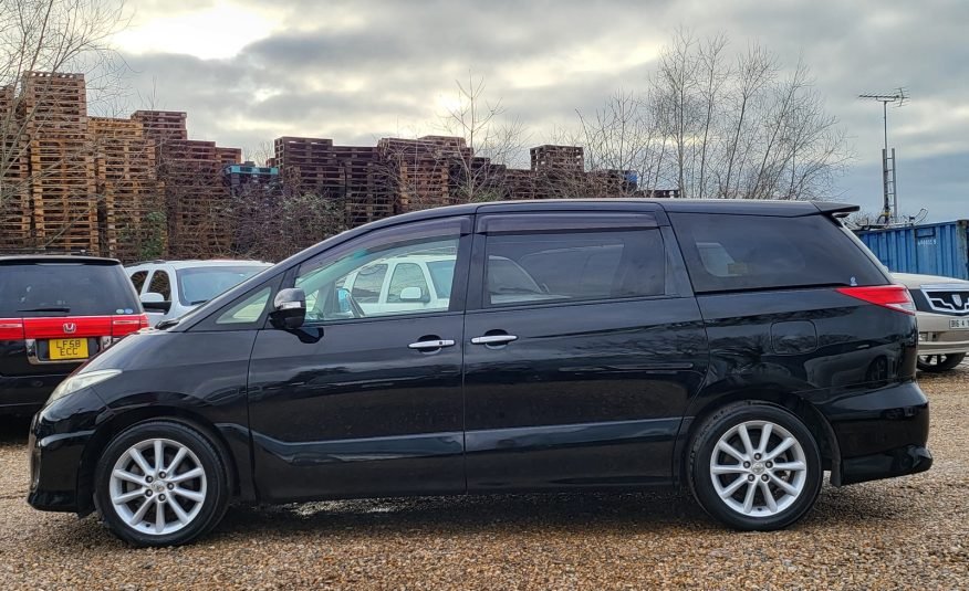 2012 FRESH IMPORT TOYOTA ESTIMA 2.4 AUTOMATIC 7 SEATER BLACK ULEZ FREE