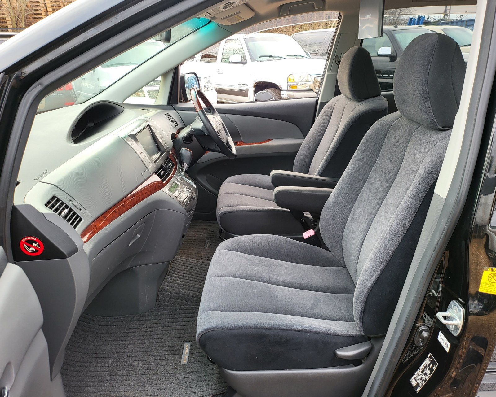 2012 FRESH IMPORT TOYOTA ESTIMA 2.4 AUTOMATIC 7 SEATER BLACK ULEZ FREE