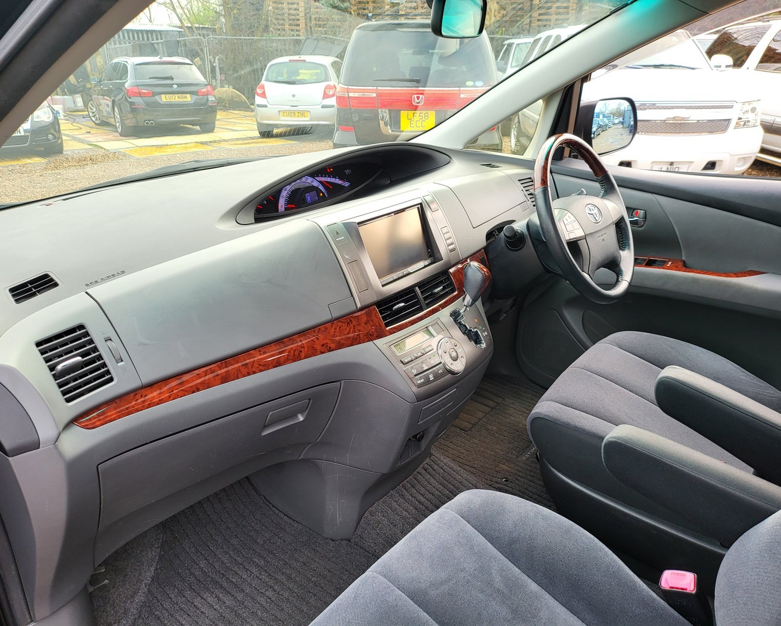 2012 FRESH IMPORT TOYOTA ESTIMA 2.4 AUTOMATIC 7 SEATER BLACK ULEZ FREE