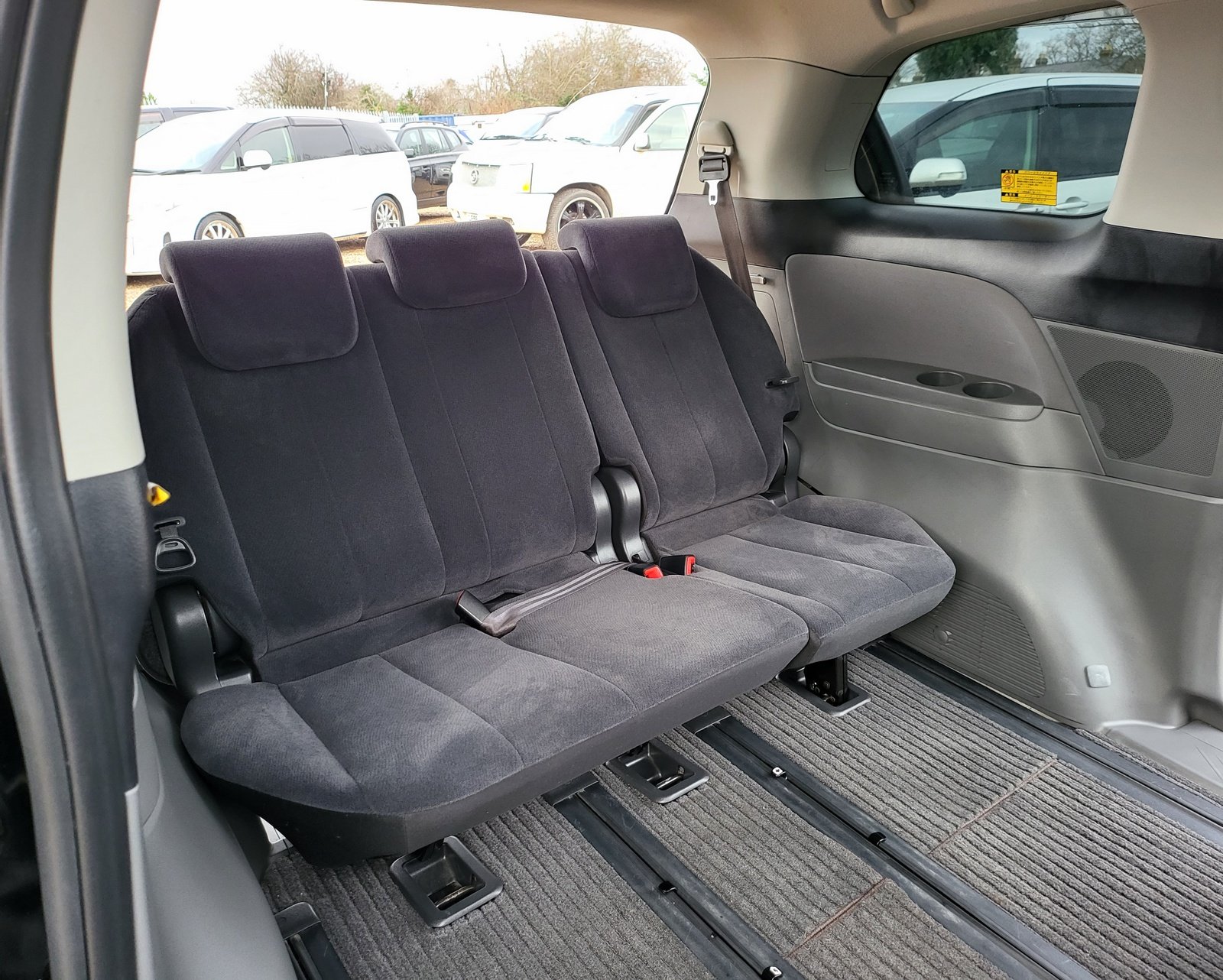 2012 FRESH IMPORT TOYOTA ESTIMA 2.4 AUTOMATIC 7 SEATER BLACK ULEZ FREE