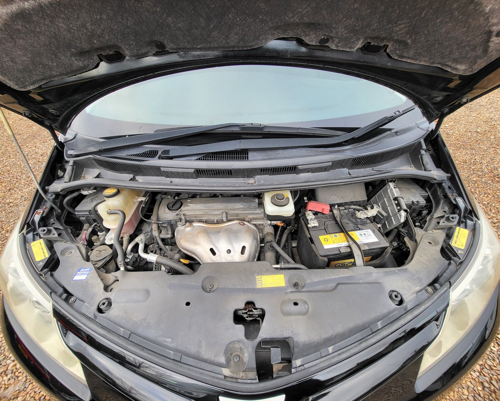 2012 FRESH IMPORT TOYOTA ESTIMA 2.4 AUTOMATIC 7 SEATER BLACK ULEZ FREE