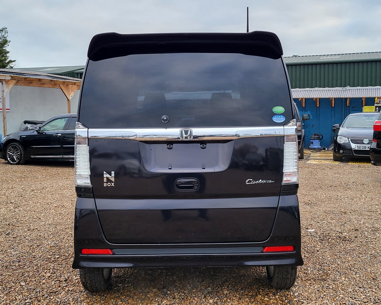 FRESH IMPORT 2012 HONDA N-BOX CUSTOM 660cc AUTOMATIC MINI MPV BLACK ULEZ FREE