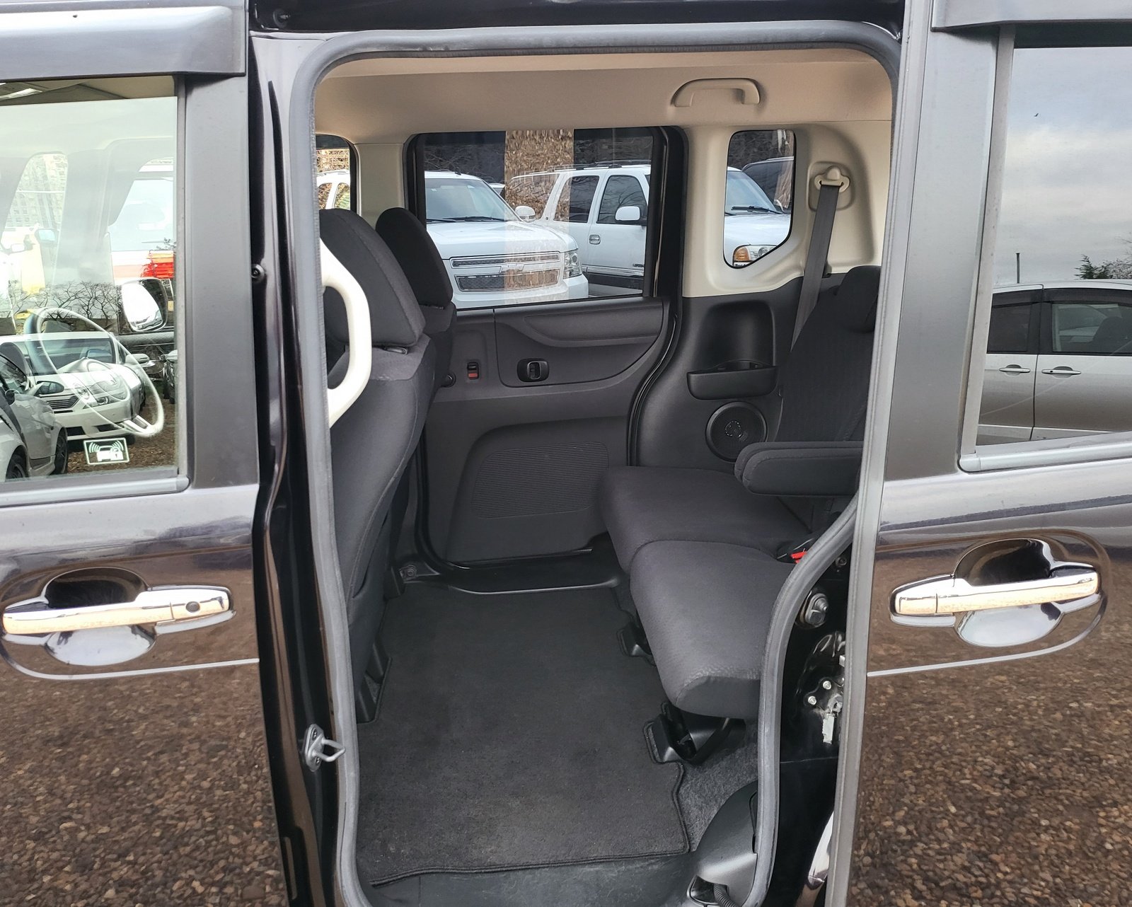 FRESH IMPORT 2012 HONDA N-BOX CUSTOM 660cc AUTOMATIC MINI MPV BLACK ULEZ FREE