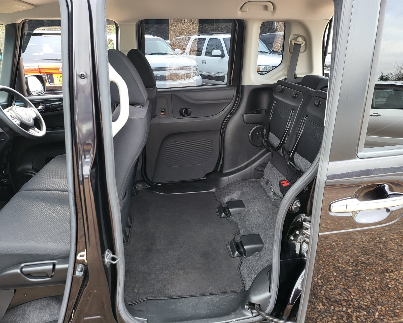 FRESH IMPORT 2012 HONDA N-BOX CUSTOM 660cc AUTOMATIC MINI MPV BLACK ULEZ FREE