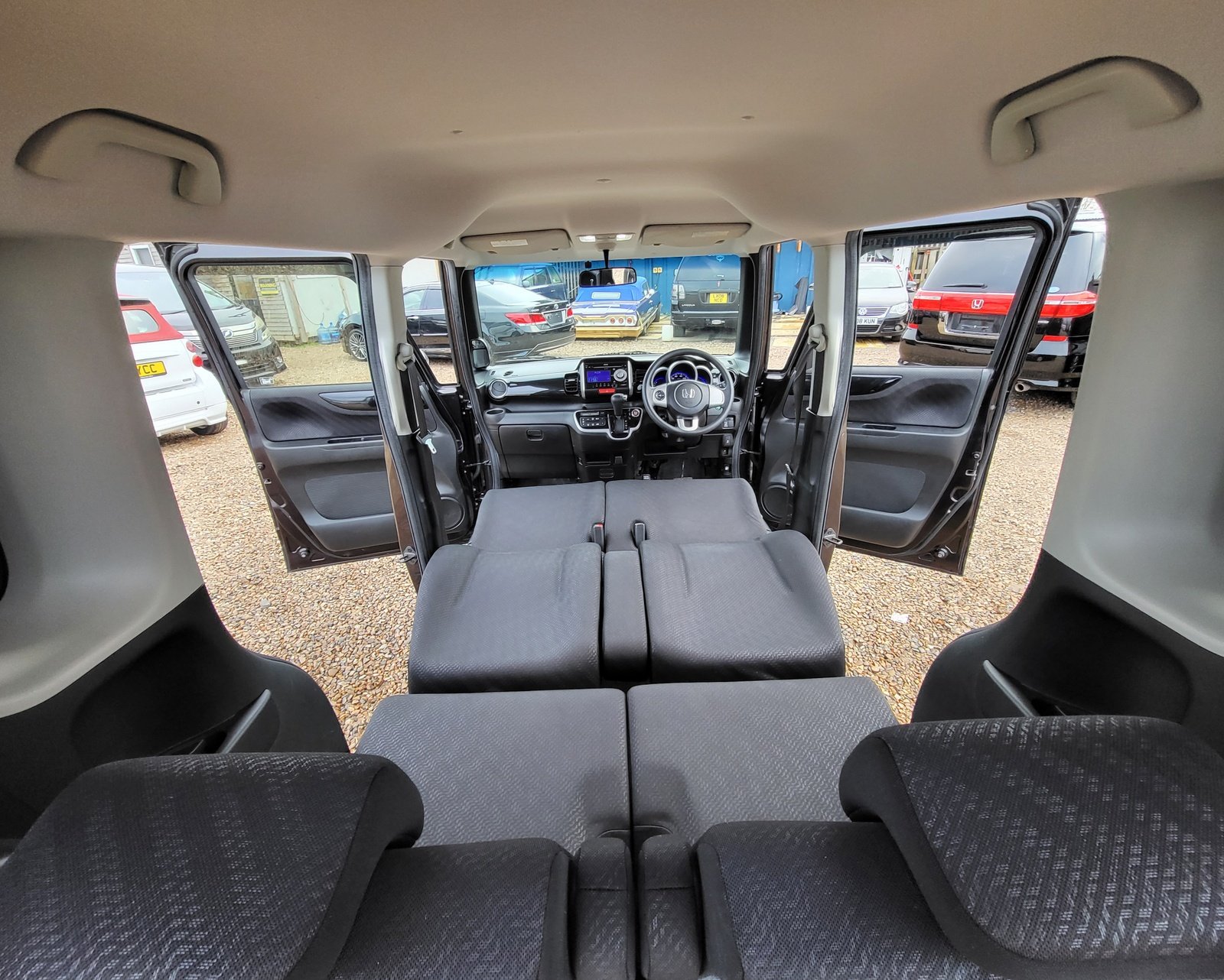 FRESH IMPORT 2012 HONDA N-BOX CUSTOM 660cc AUTOMATIC MINI MPV BLACK ULEZ FREE