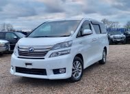 2013 FRESH IMPORT TOYOTA VELLFIRE ALPHARD HYBRID AUTOMATIC 7 SEATER ULEZ FREE