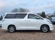 2013 FRESH IMPORT TOYOTA VELLFIRE ALPHARD HYBRID AUTOMATIC 7 SEATER ULEZ FREE