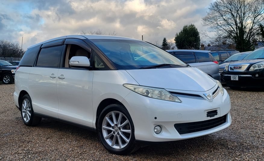 2012 FRESH IMPORT TOYOTA ESTIMA 2.4 AUTOMATIC 8 SEATER WHITE ULEZ FREE