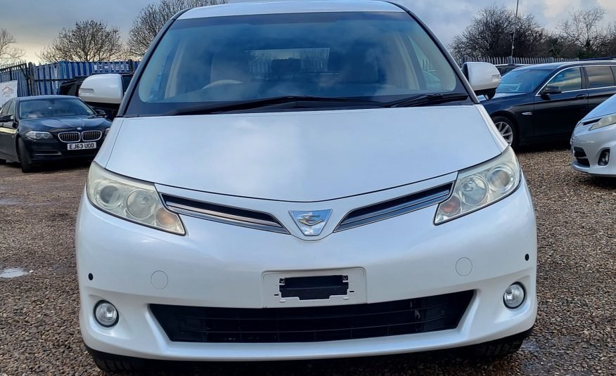 2012 FRESH IMPORT TOYOTA ESTIMA 2.4 AUTOMATIC 8 SEATER WHITE ULEZ FREE