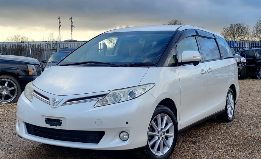 2012 FRESH IMPORT TOYOTA ESTIMA 2.4 AUTOMATIC 8 SEATER WHITE ULEZ FREE