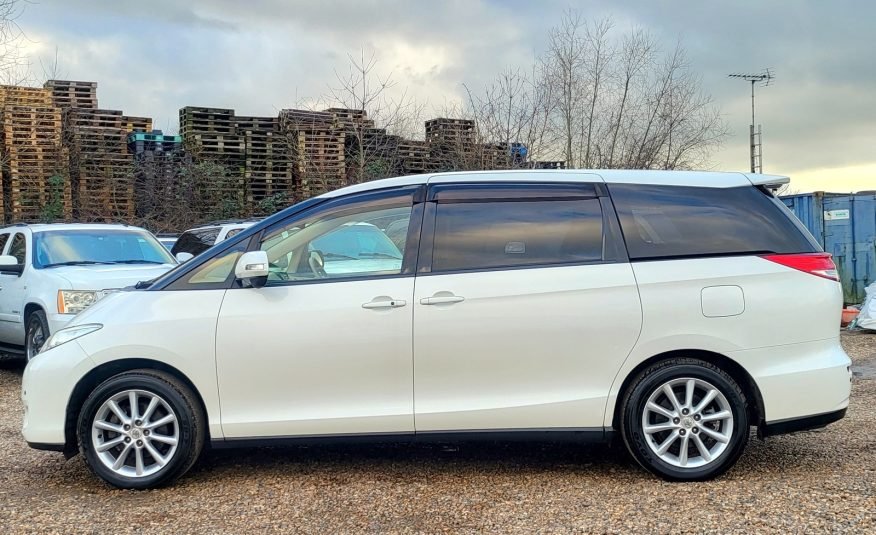 2012 FRESH IMPORT TOYOTA ESTIMA 2.4 AUTOMATIC 8 SEATER WHITE ULEZ FREE