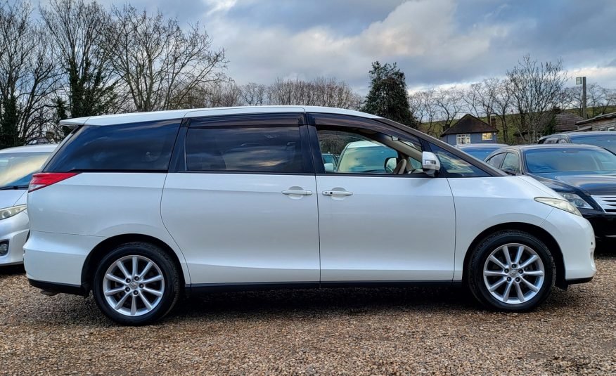 2012 FRESH IMPORT TOYOTA ESTIMA 2.4 AUTOMATIC 8 SEATER WHITE ULEZ FREE