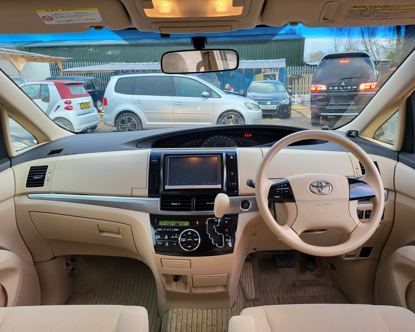 2012 FRESH IMPORT TOYOTA ESTIMA 2.4 AUTOMATIC 8 SEATER WHITE ULEZ FREE